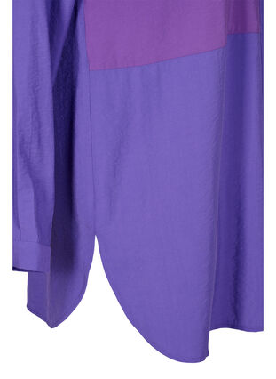 Pitkä paita kauniissa väreissä, Purple Block, Packshot image number 3