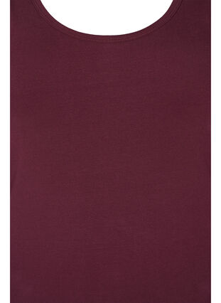 Yksivärinen perus paita puuvillasta, Winetasting, Packshot image number 2