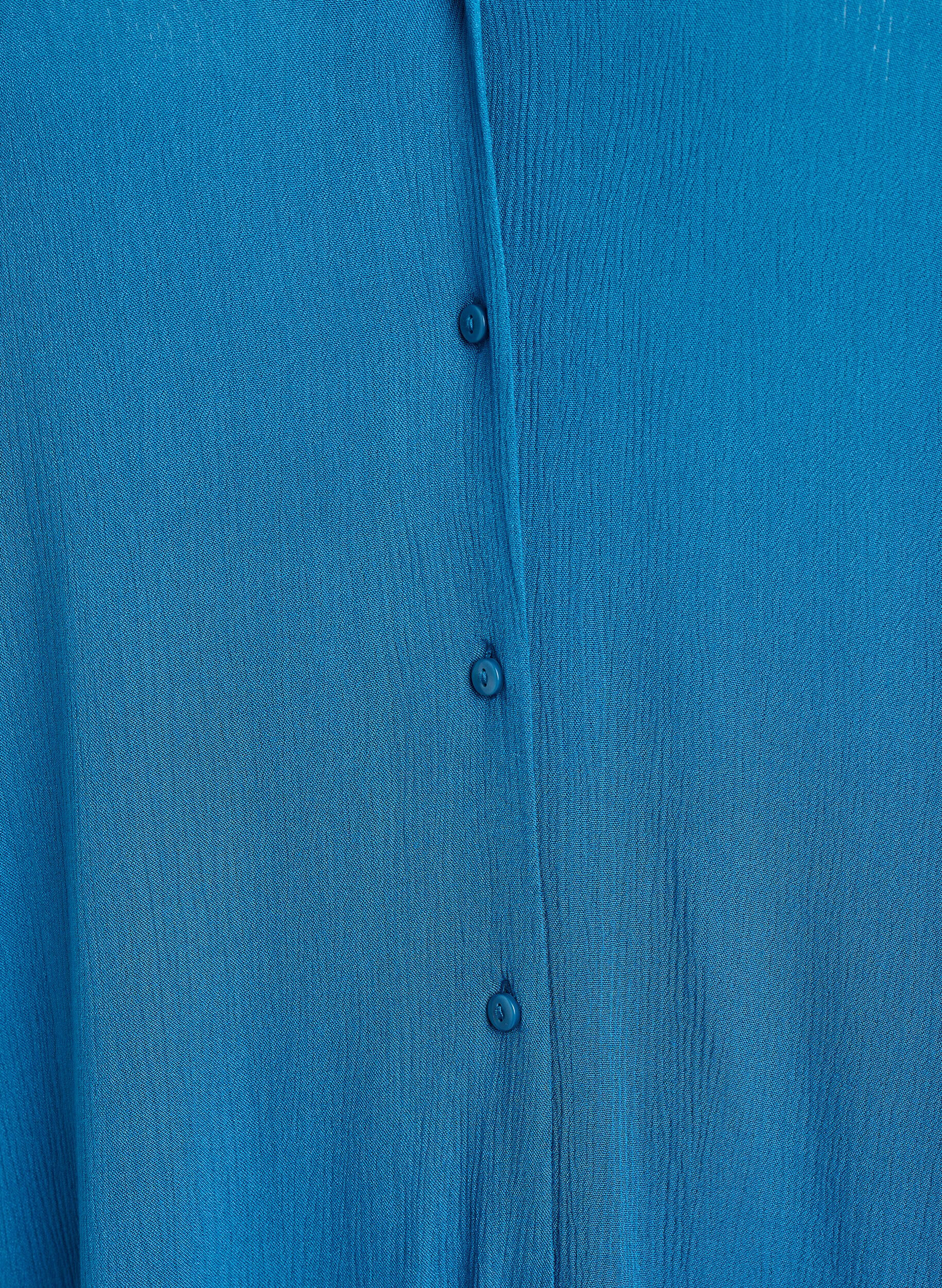 Zizzi Kaftaani rantamekko napeilla, Sininen, Packshot image number 2