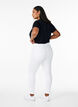 Super slim Amy-farkut korkealla vy&ouml;t&auml;r&ouml;ll&auml;, White, Model image number 1