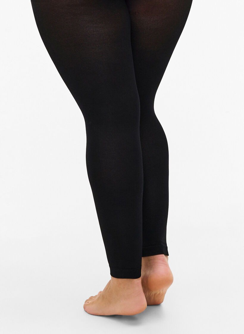 Leggingssit 200 denieri&auml;, Musta, Model image number 1