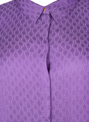 Kuvioitu viskoosipusero, Lavender Violet, Packshot image number 2