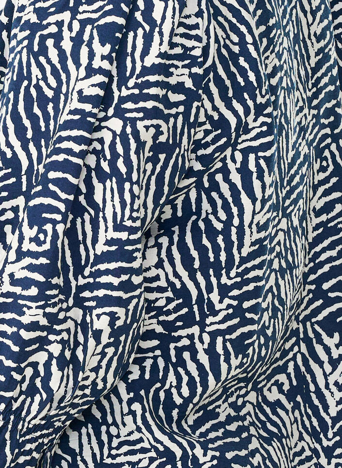 Tunika kolmivartisilla hihoilla ja V-pääntiellä, Sininen, Packshot image number 2