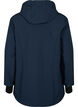 Lyhyt softshell-takki irroitettavalla hupulla, Sininen, Packshot image number 1