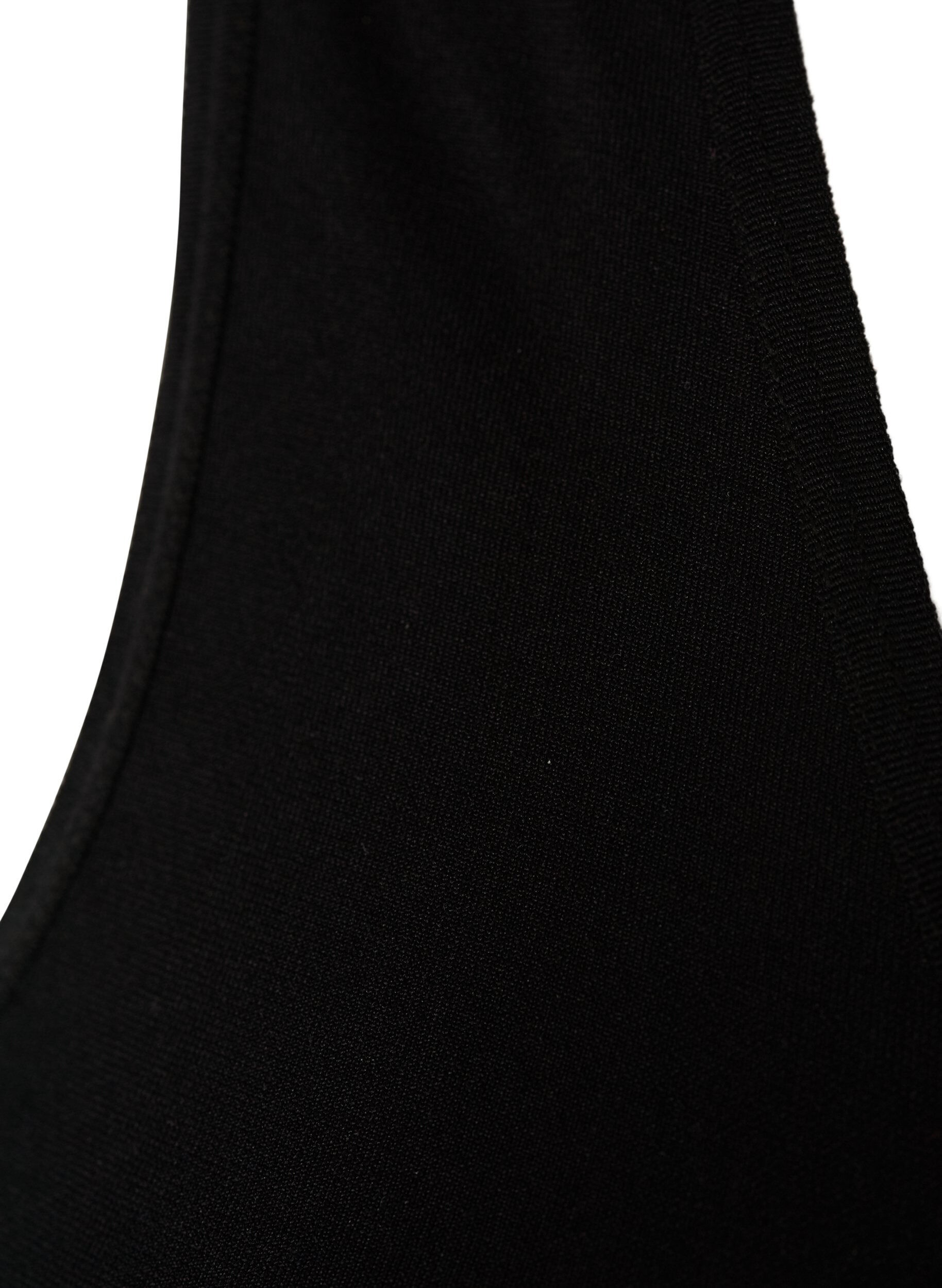 ZizziShapewear-toppi leveill&auml; olkaimilla, Musta, Packshot image number 3