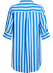 Lyhyt mekko kauluksella ja rintataskulla, Sininen, Packshot image number 1
