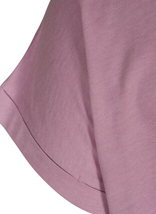 T-paita puuvillasekoitteesta, Lavender Mist Mel., Packshot image number 3