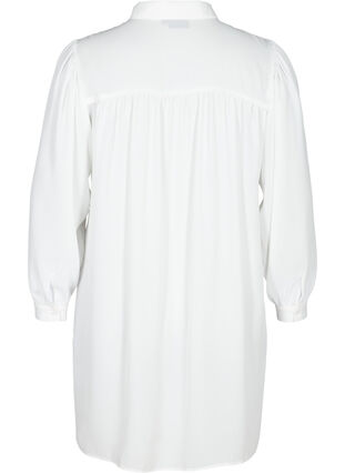 Pitkä paita kevyillä puhvihihoilla, Bright White, Packshot image number 1