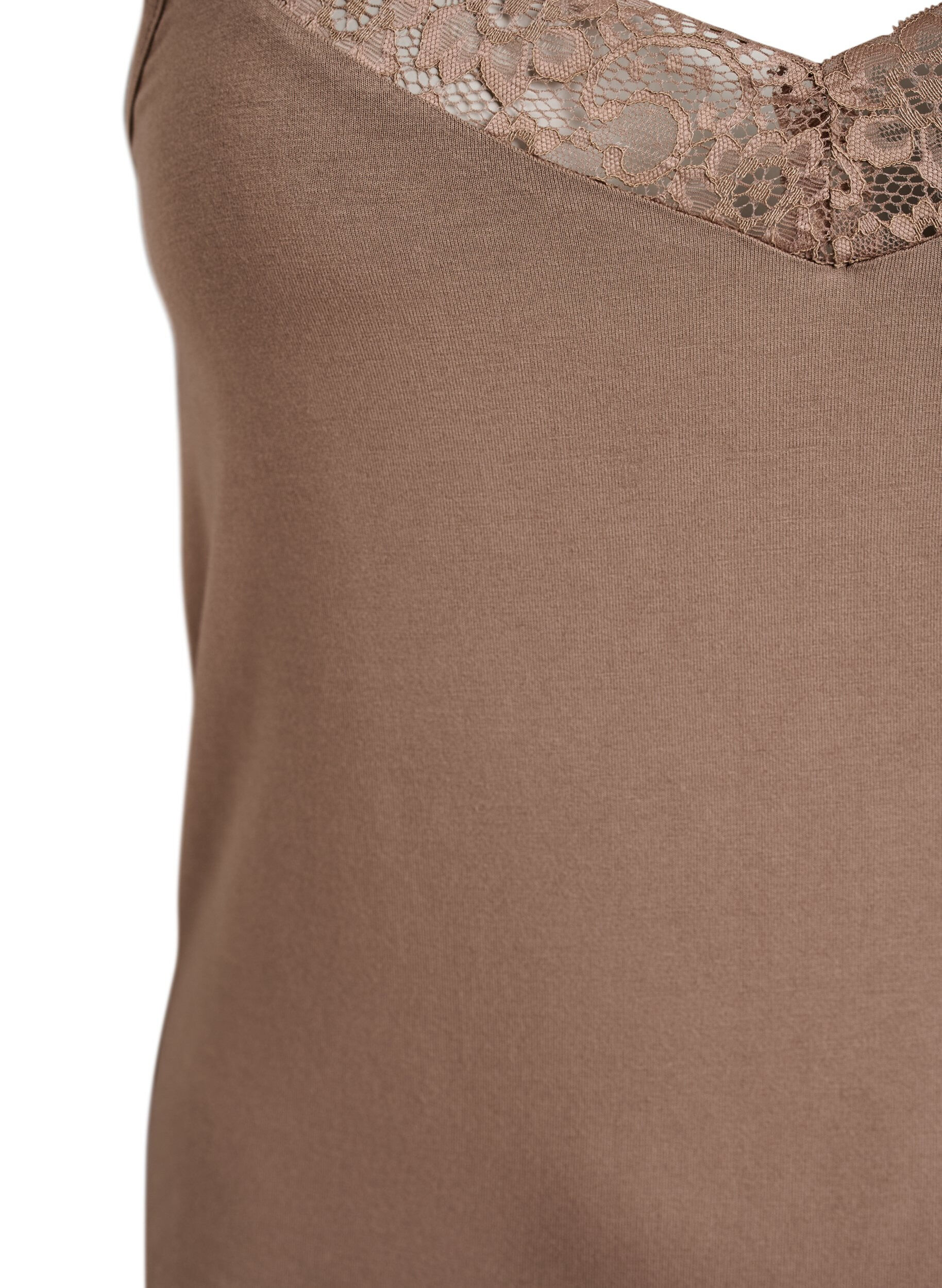ZizziPitsireunainen viskoositoppi, Beige, Packshot image number 2