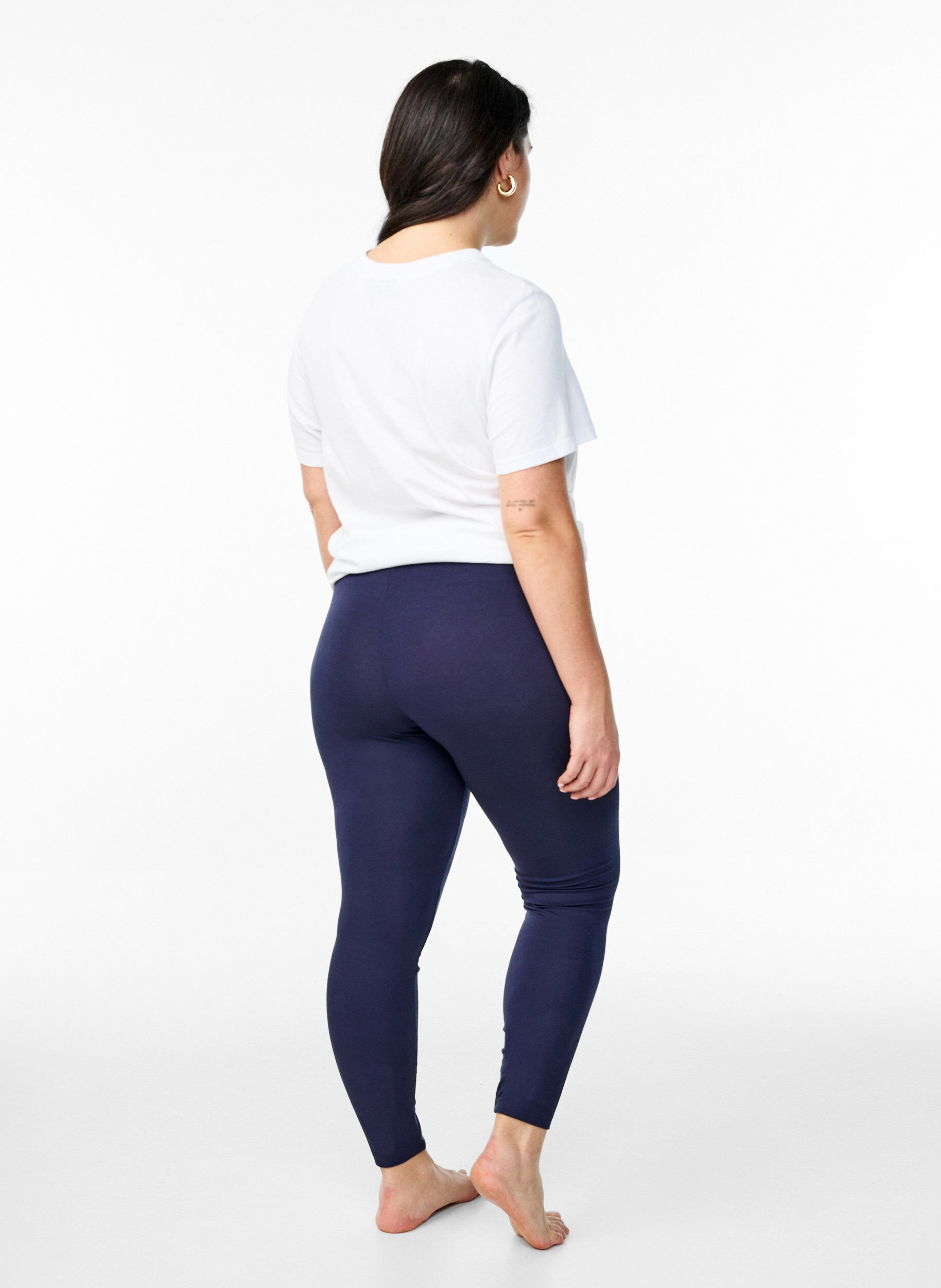 ZizziPerusleggingssit viskoosista, Sininen, Model image number 2