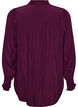 Pusero r&ouml;yhel&ouml;kauluksella ja rypytyksell&auml;, Violetti, Packshot image number 1