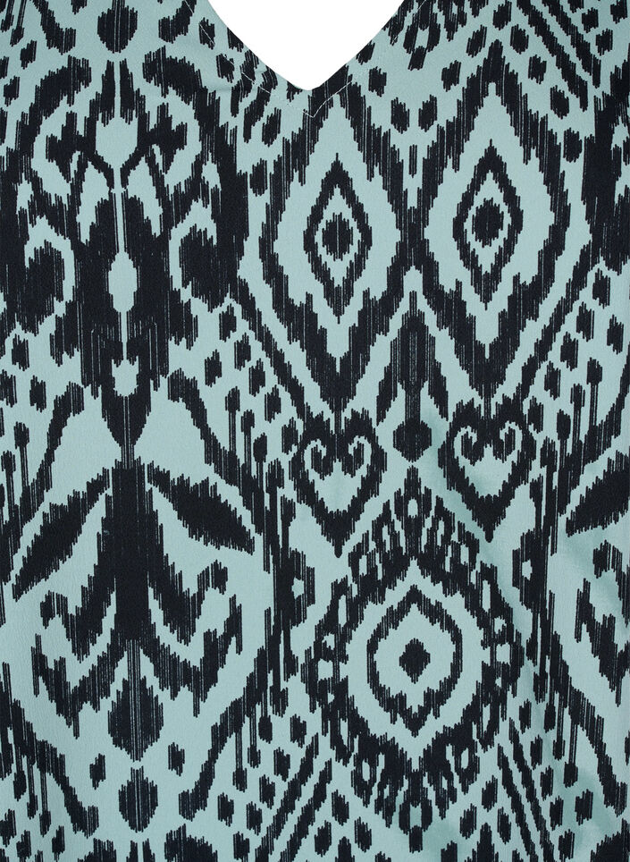 FLASH - Tunika v-pääntiellä ja kuosilla, Green Bay Ethnic, Packshot image number 2