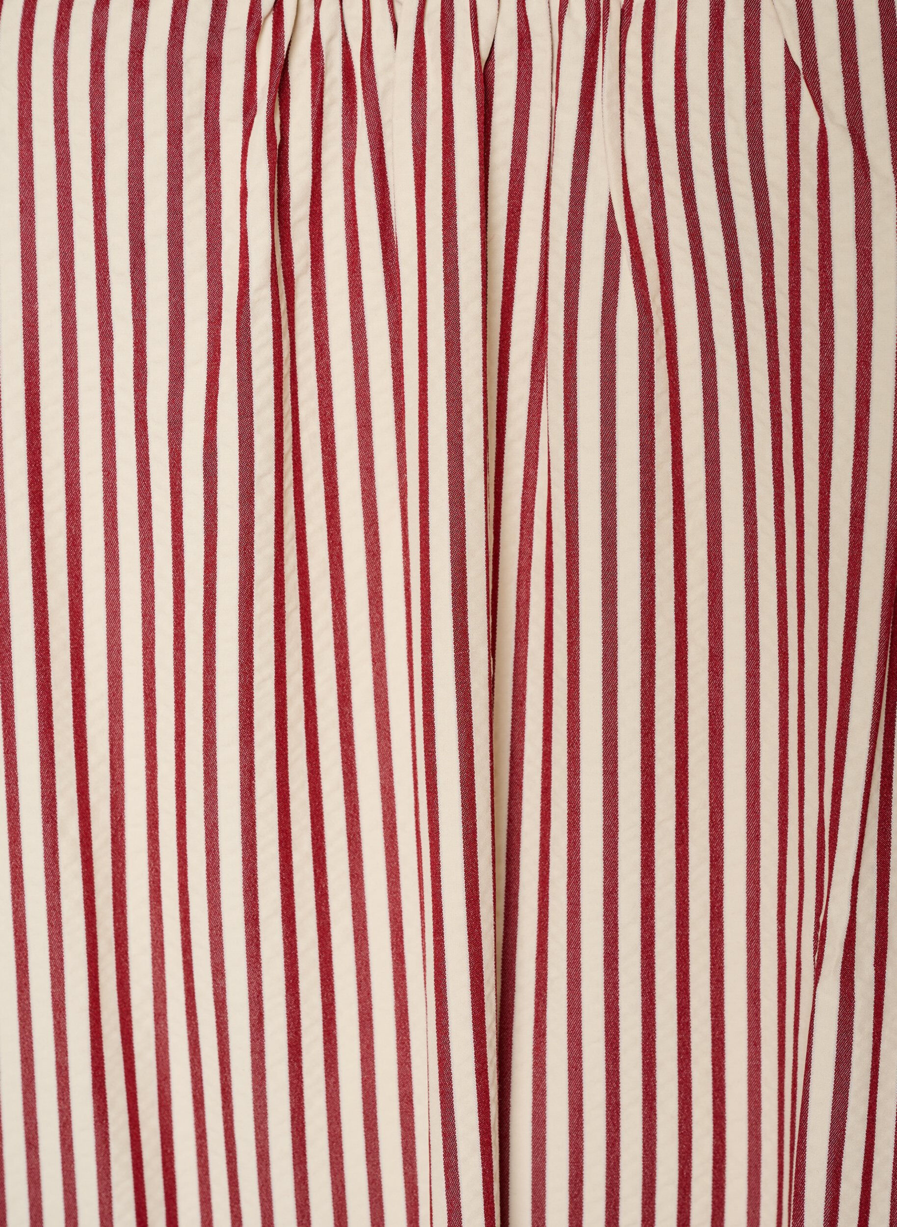 ZizziRaidallinen ja A-linjainen kes&auml;mekko, Punainen, Packshot image number 2