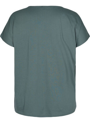 T-paita puuvillasekoitteesta, Balsam Green, Packshot image number 1