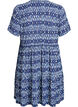 Kuvioitu mekko painatuksella, Sininen, Packshot image number 1