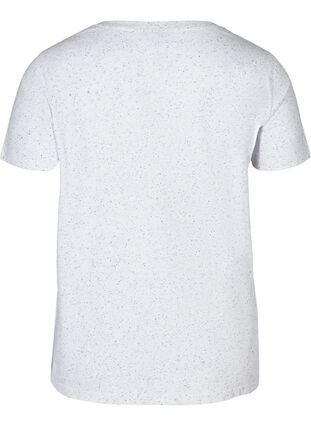 T-paita v-aukolla, White, Packshot image number 1