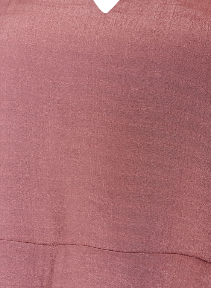 A-linjainen mekko kerrostetuilla r&ouml;yhel&ouml;ill&auml;, Vaaleanpunainen, Packshot image number 2
