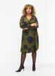 Viskoosimekko kuosilla, Vihre&auml;, Model image number 1