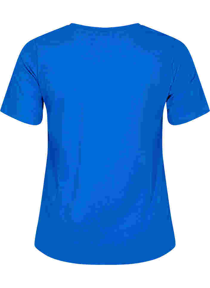Yksivärinen perus t-paita puuvillasta, Skydiver, Packshot image number 1