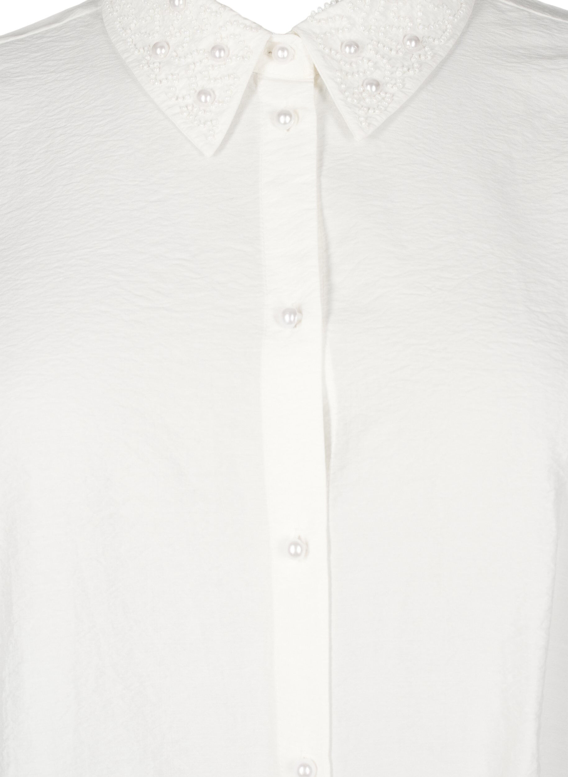 Zizzi Paita helmill&auml;, Snow White, Packshot image number 2