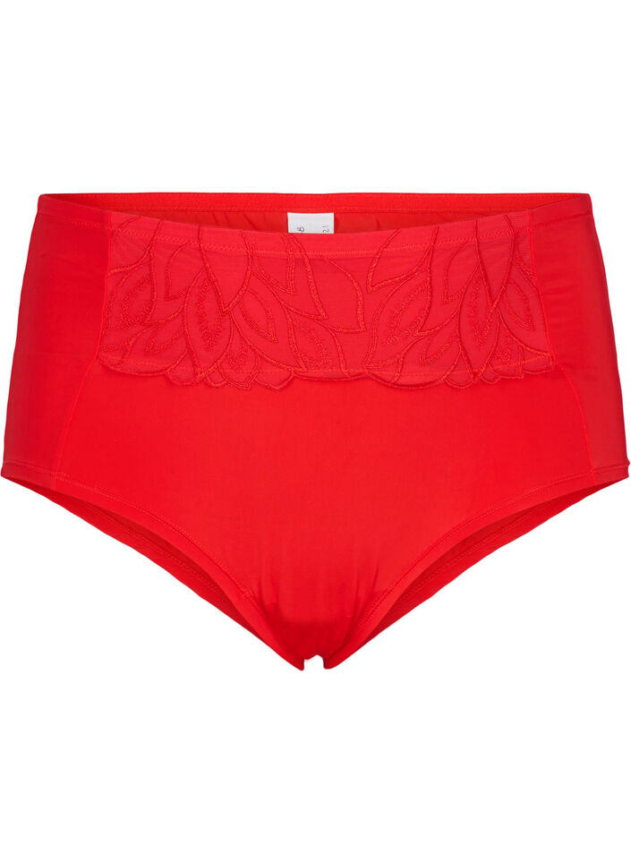 pitsiset Hipster-alushousut normaalilla vyötäröllä, Salsa, Packshot image number 0