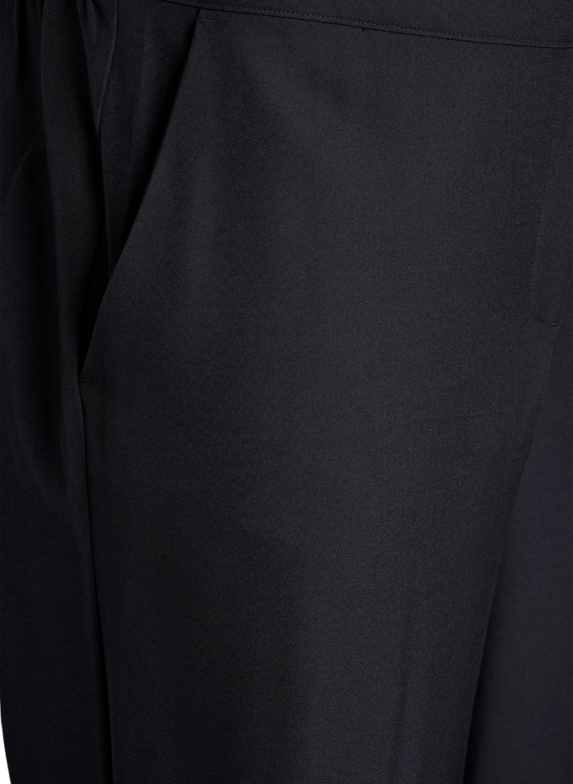ZizziRento housut taskuilla, Musta, Packshot image number 2