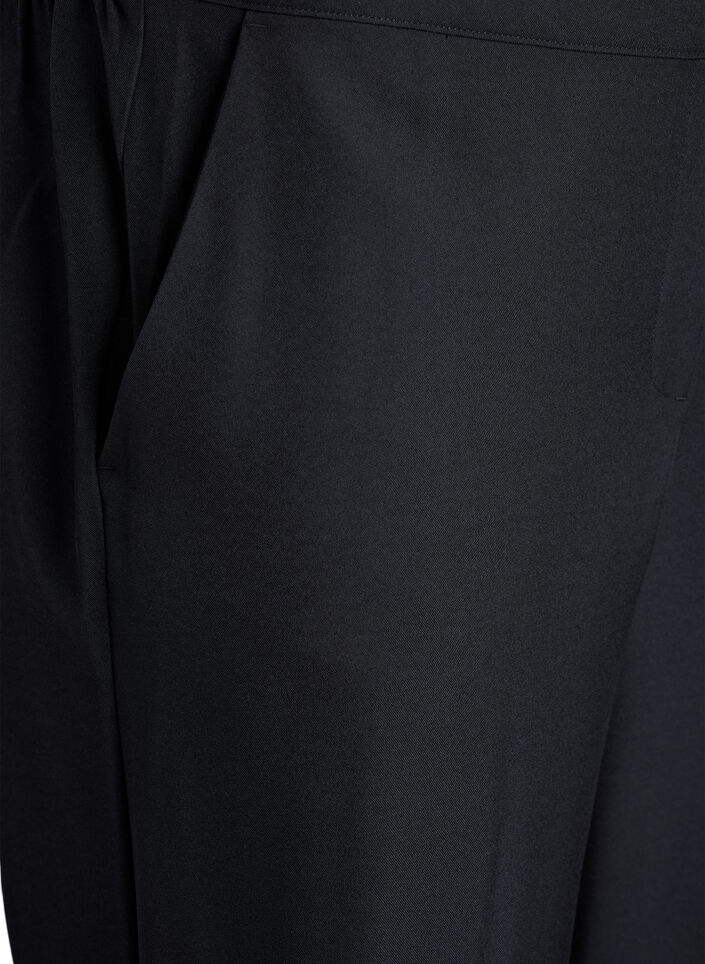 Rento housut taskuilla, Musta, Packshot image number 2