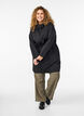 FLASH - Vettä hylkivä parka hupulla, Musta, Model image number 1