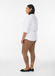 3/4-pituiset viskoosileggingsit, Ruskea, Model image number 2