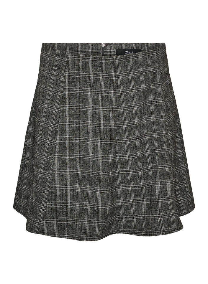 Lyhyt A-linjan hame, Harmaa, Packshot