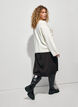 Polvimittainen A-linjainen hame, Ruskea, Model image number 1