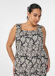 Kes&auml;mekko leveill&auml; olkaimilla, Musta, Model image number 2
