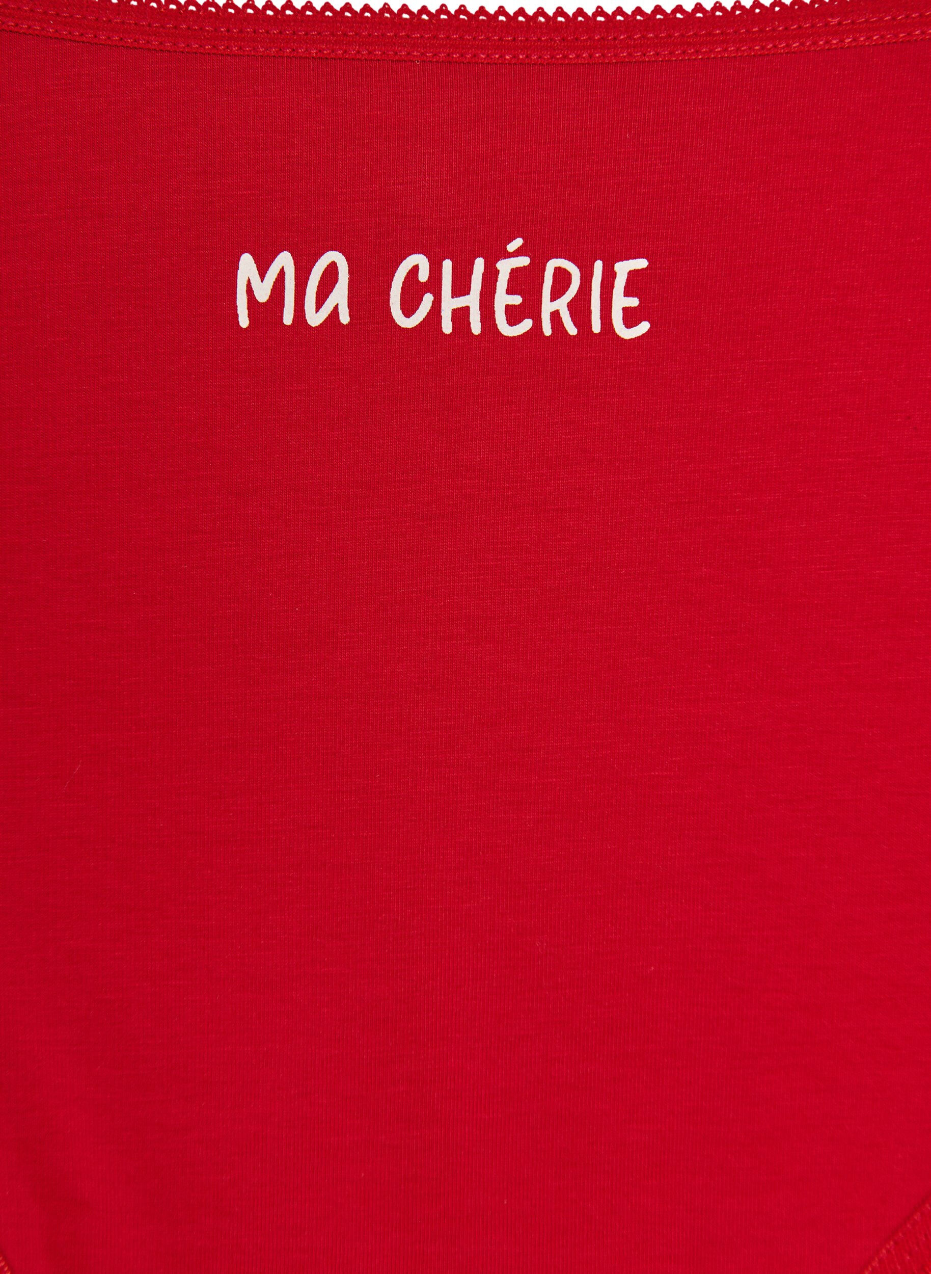 Zizzi 7 kappaleen hipster-alushousupakkaus, Punainen, Packshot image number 4