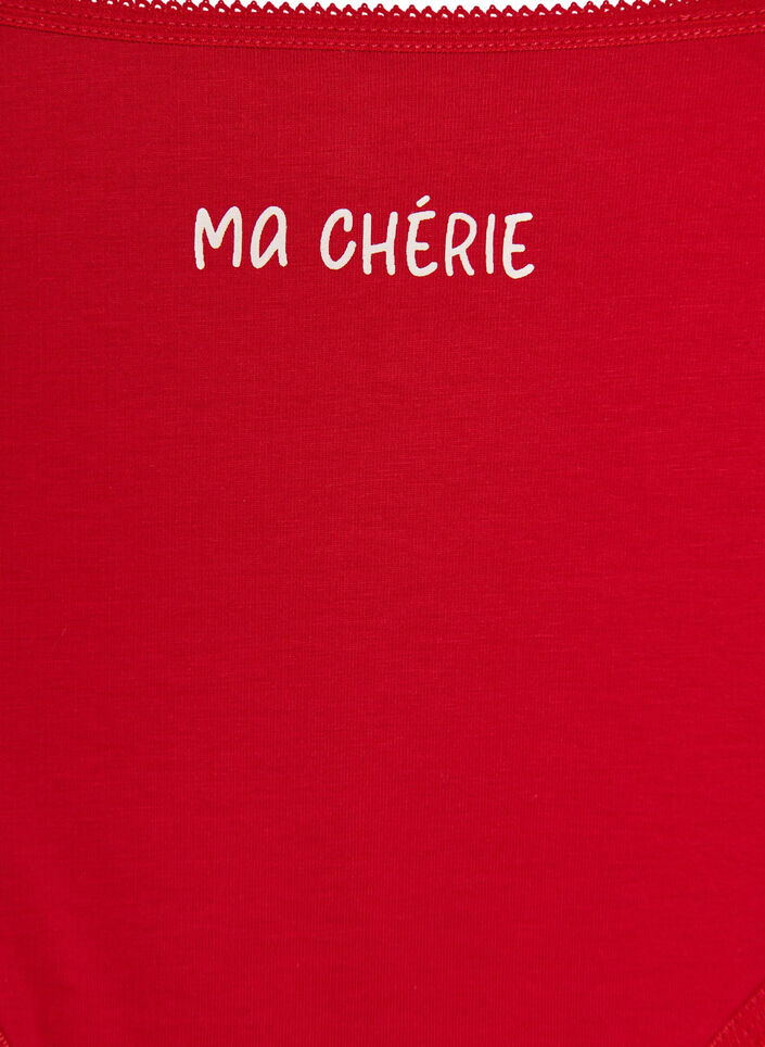 7 kappaleen hipster-alushousupakkaus, Punainen, Packshot image number 4