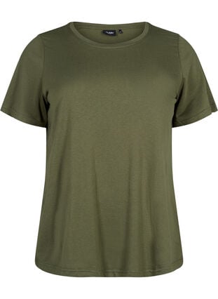 FLASH - T-paita pyöreällä pääntiellä, Olivie Night, Packshot image number 0