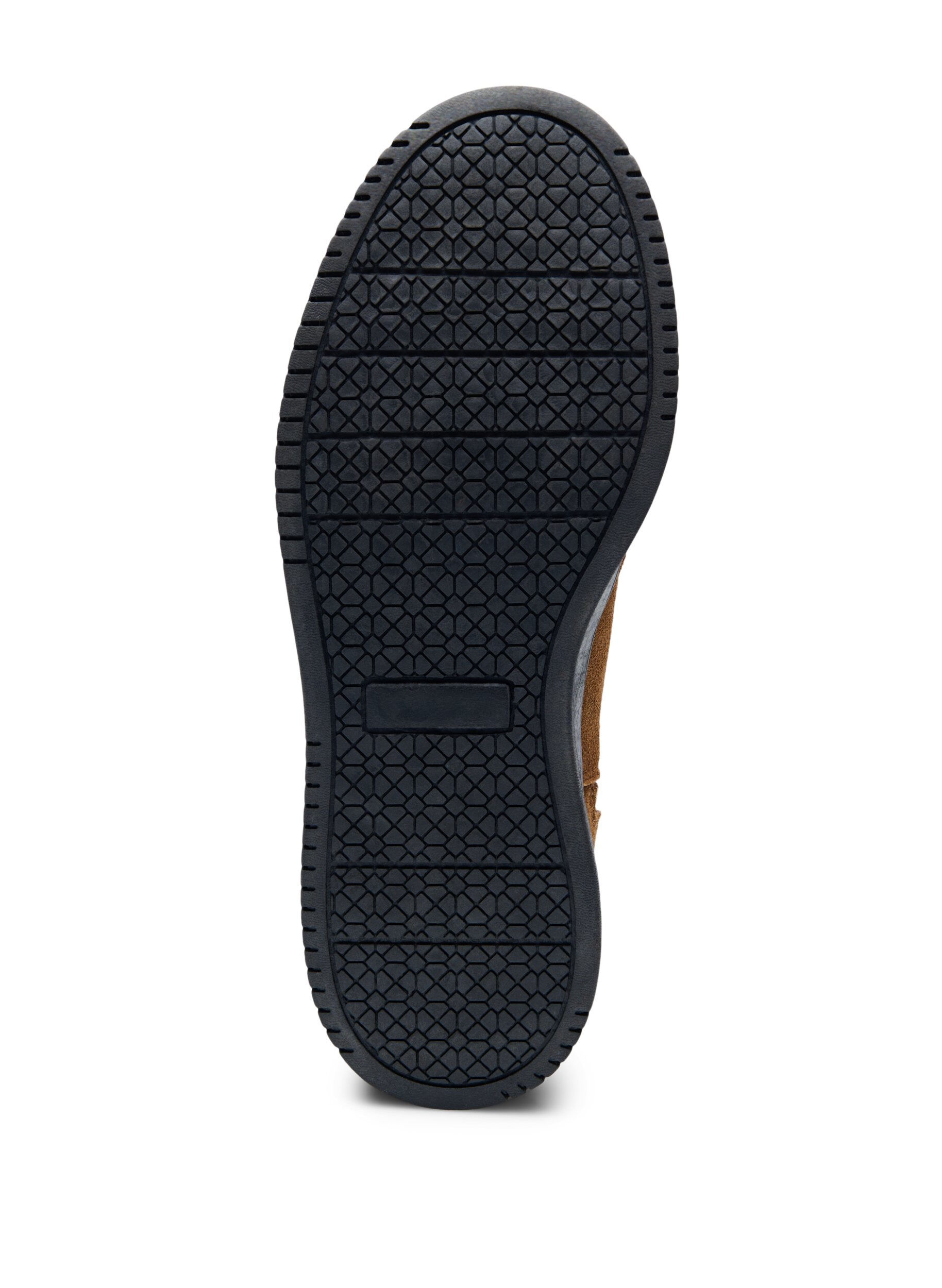 Zizzi Lyhyet leve&auml;lestiset saappaat mokkanahkaa, Tobacco Brown, Packshot image number 5