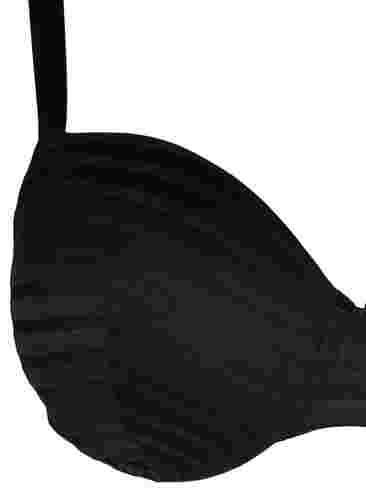 Topatut rintaliivit kaarituella, Black, Packshot image number 2