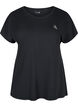Lyhythihainen t-paita treeniin, Musta, Packshot image number 0