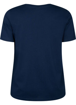 Jouluinen T-paita paljeteilla, Navy Blazer SLATE, Packshot image number 1