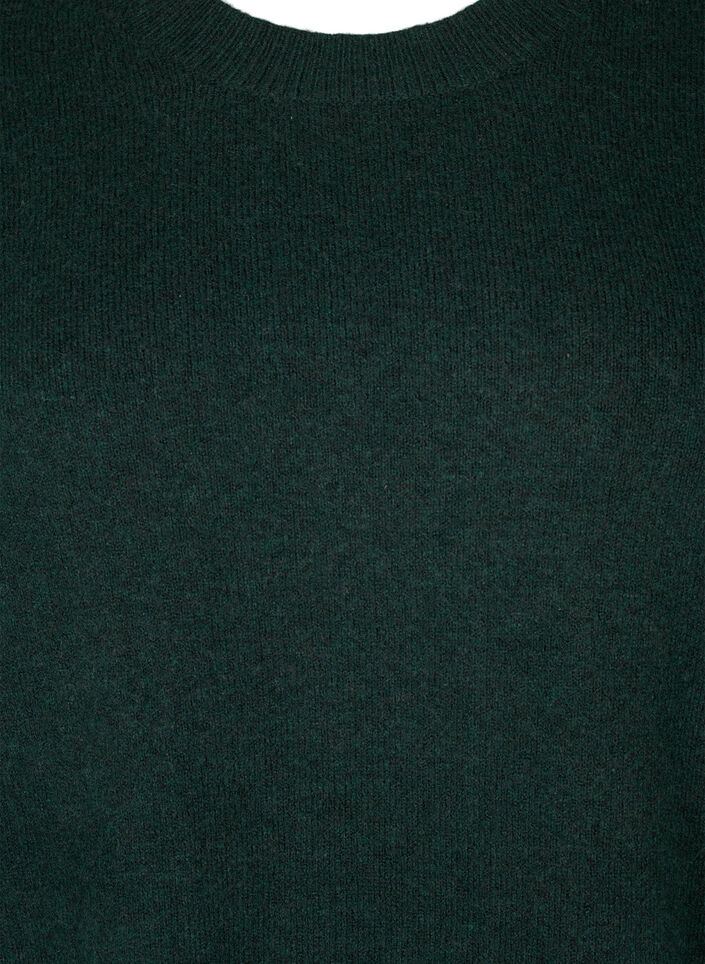 Neulemekko pyöreällä kaula-aukolla ja halkiolla, Scarab Mel., Packshot image number 2