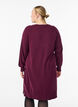 Lyhyt neulemekko raglanhihoilla ja keskisaumalla, Punainen, Model image number 2