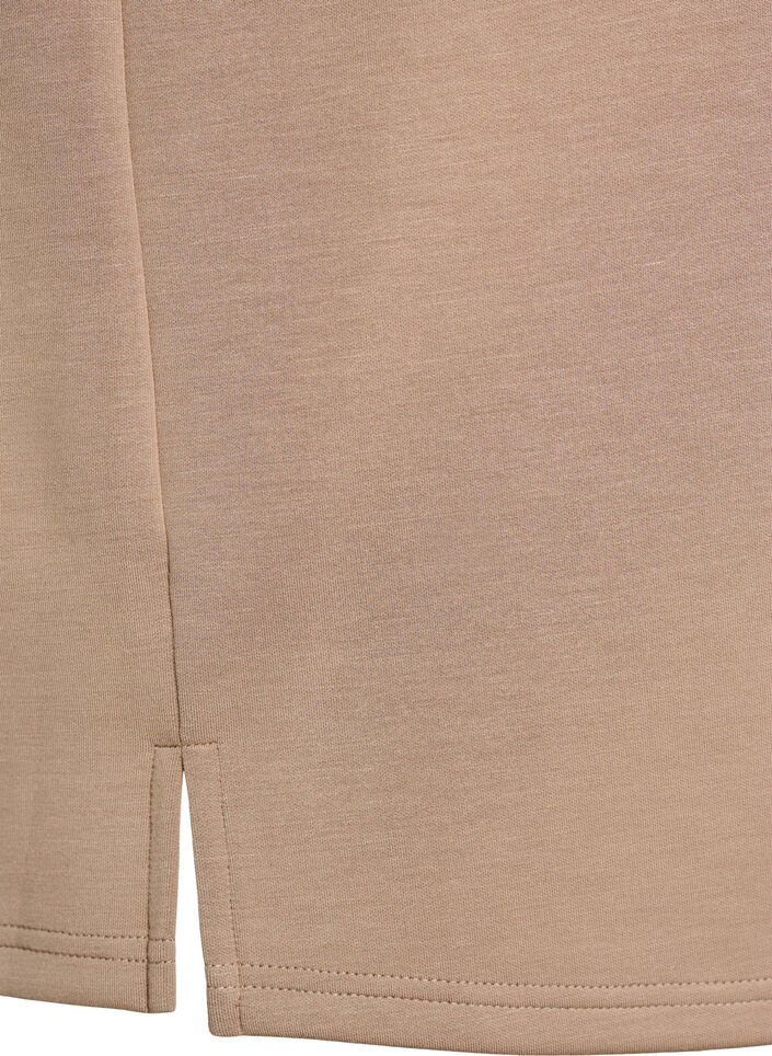 Rento t-paita puolihihoilla, Beige, Packshot image number 3