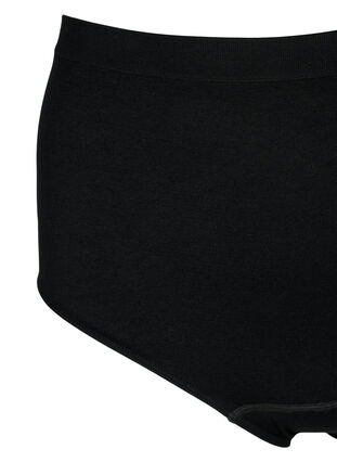 2-pack hipster-alushousuja normaalilla vyötäröllä, Black, Packshot image number 2