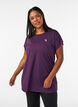 Pitk&auml; treeni-T-paita, Violetti, Model image number 0