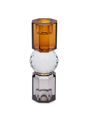 Kynttilänjalka kristallista , Brown/Smoke Comb, Packshot image number 1