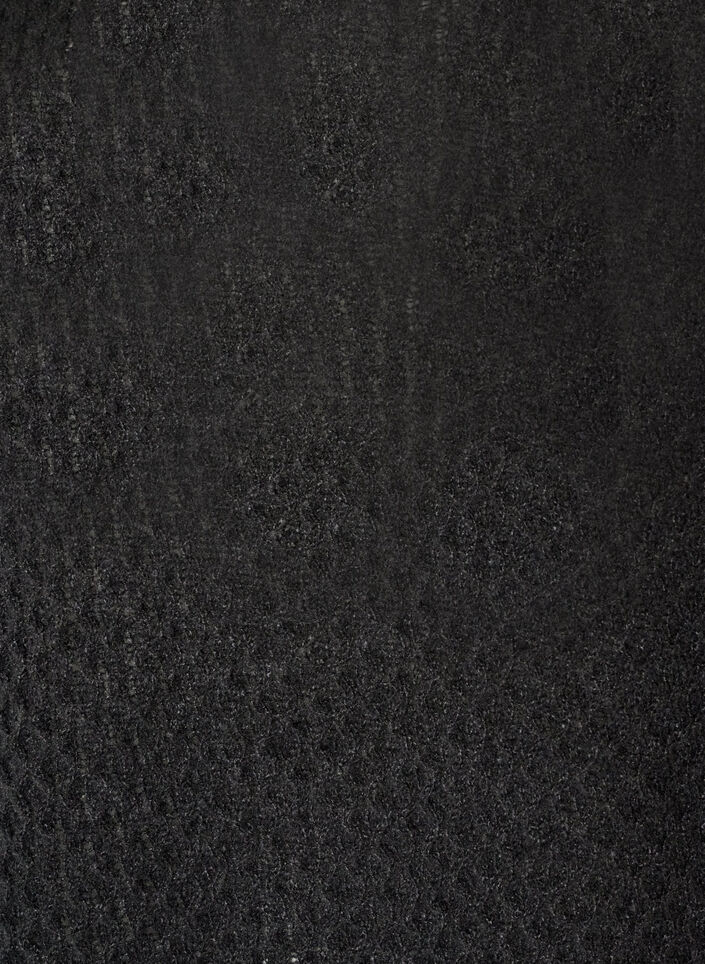 Neulepusero strukturoidulla reik&auml;neulekuviolla, Musta, Packshot image number 2