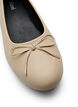 Leveälestiset - Ballerinat rusettikoristeella, Beige, Packshot image number 3