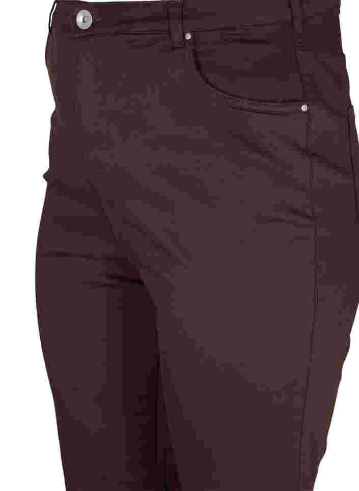 Leveälahkeiset farkut erityisen korkealla vyötäröllä, Molé, Packshot image number 2