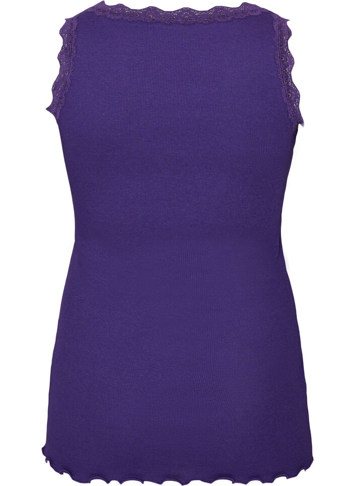 Toppi pitsireunalla, Violetti, Packshot image number 1