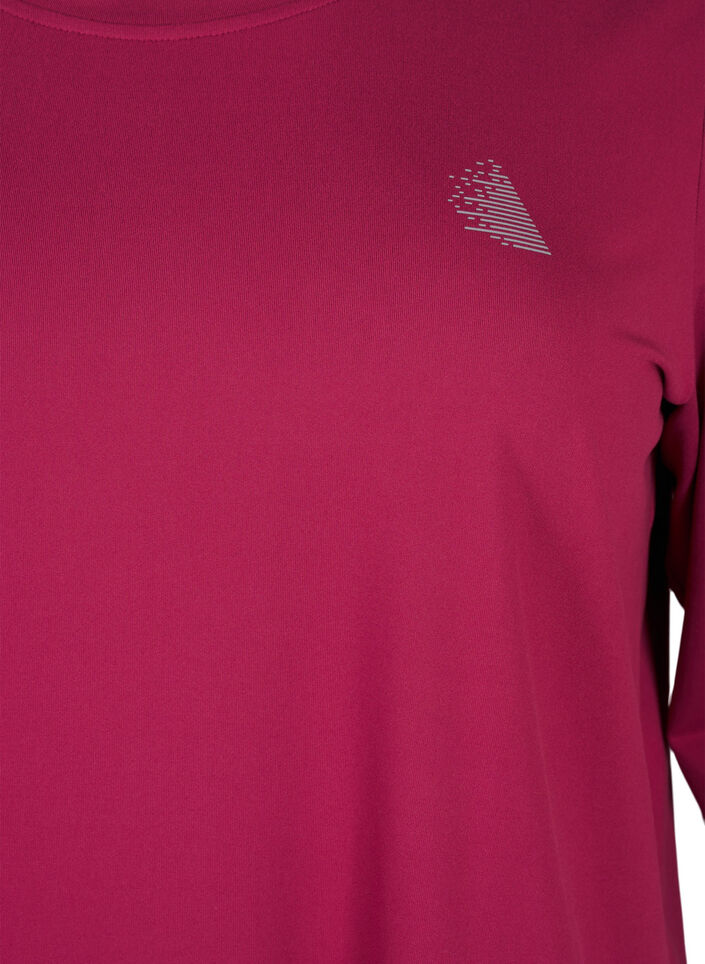 Treenipusero 3/4-hihoilla, Punainen, Packshot image number 2
